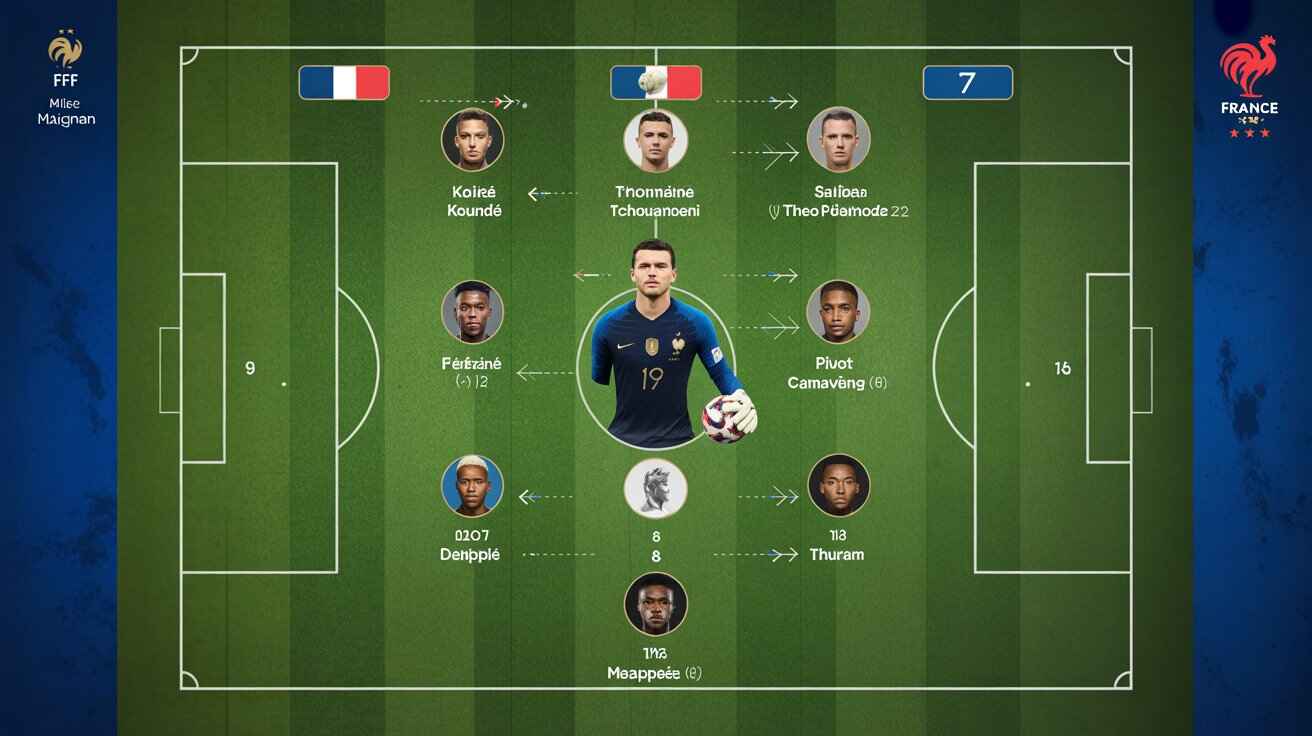 France National Football Team Starting Lineup