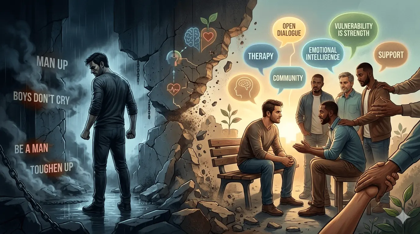 Dismantling Toxic Masculinity and Mental Health Stigma